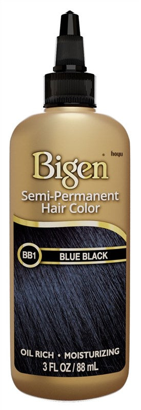 Bigen Semi-Permanent Haircolor #Bb1 Blue Black 3oz