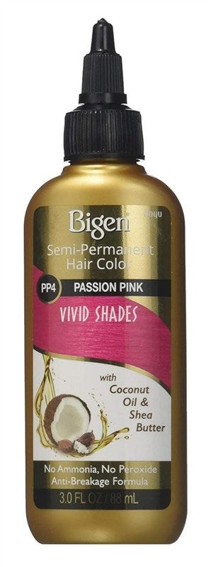 Bigen Semi-Permanent Haircolor #Pp4 Passion Pink 3oz