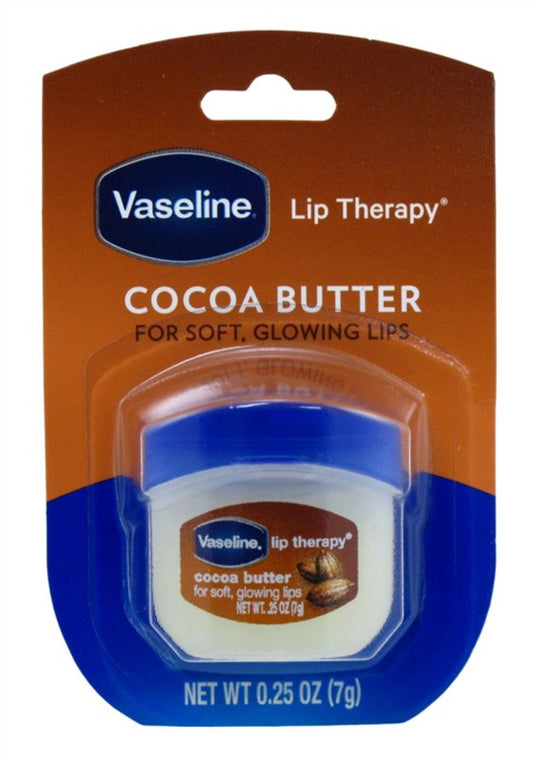 Vaseline Lip Therapy Cocoa Butter 0.25oz Jar ( (1PC))Display