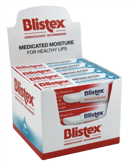 Blistex Medicated Lip Ointment 0.21oz Tube (12in)