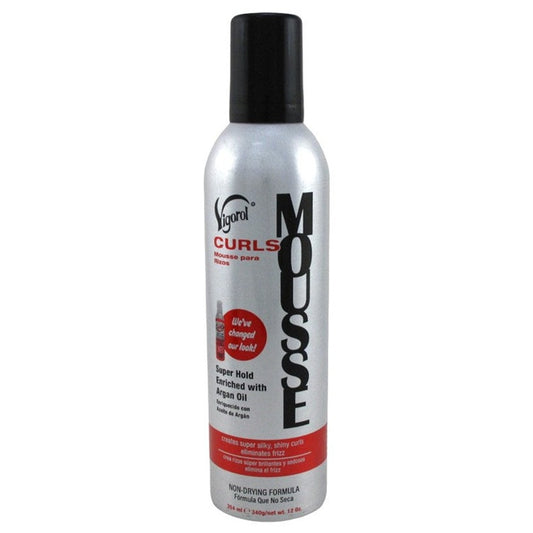 Vigorol Mousse Curl Super Hold 12oz