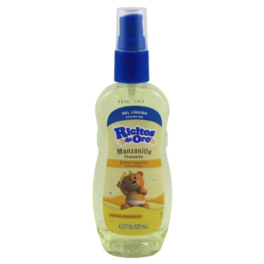Ricitos De Oro Baby Styling Gel Liquid Chamomile 4.2oz
