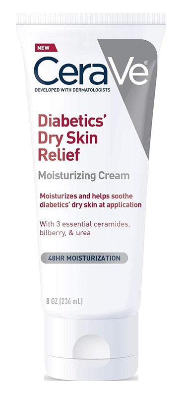 Cerave Diabetics Dry Skin Relief Moisturizing Cream 8oz