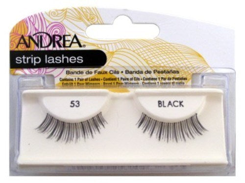 Andrea Lashes Strip Style 53 Black