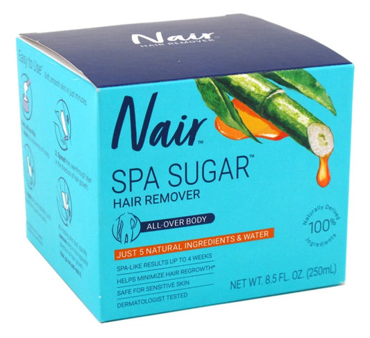 Nair Hair Remover Spa Sugar Wax All-Over Body 8.5oz