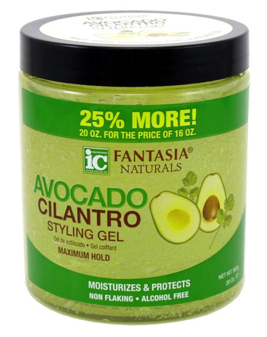 Fantasia Avocado Cilantro Gel Maximum Hold 20oz