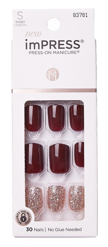 Kiss Impress Press-On-Manicure Kit 30 Count No Other Short