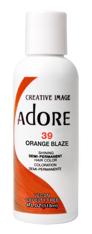 Adore Semi-Permanent Haircolor #039 Orange Blaze 4oz
