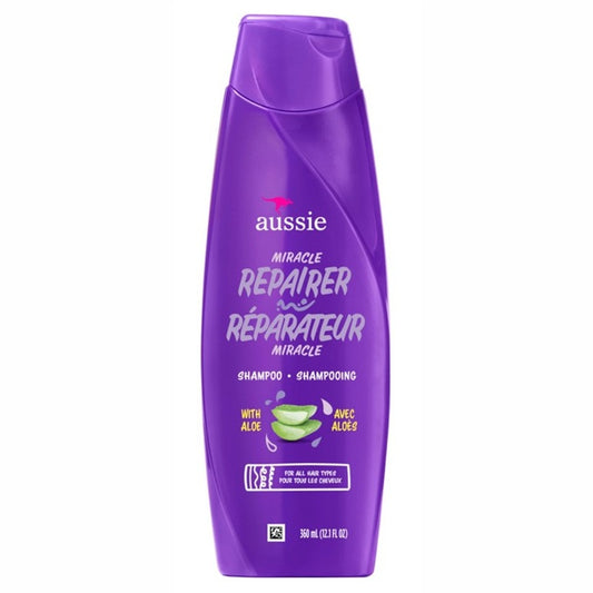 Aussie Shampoo Miracle Repairer With Aloe 12.1oz