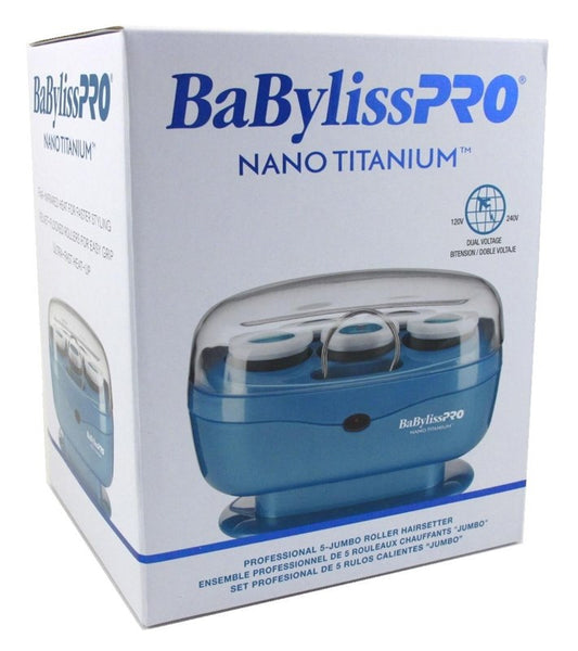 Babyliss Pro Nano Titanium 5 Velvet Flocked Roller Set