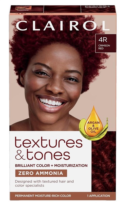 Clairol Text & Tone Kit #4R Crimson Red