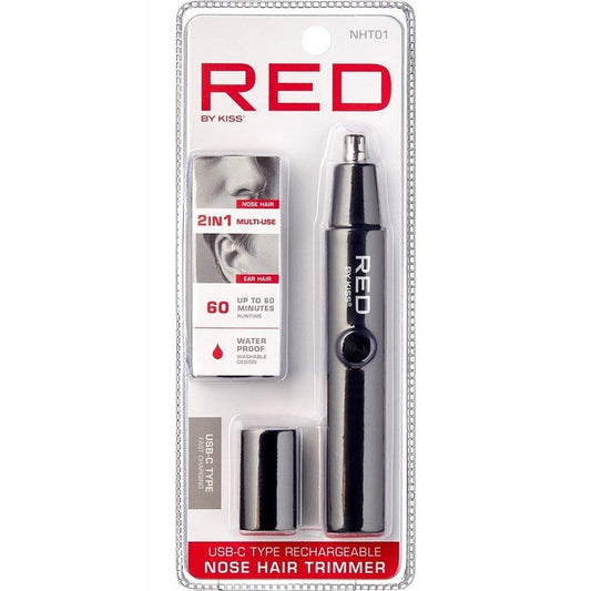 Kiss Red Nose Hair Trimmer Rechargeable