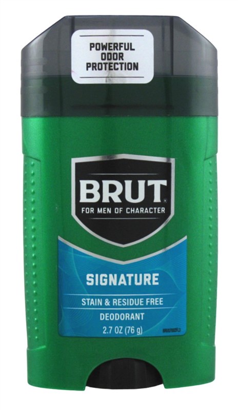 Brut Deodorant 2.7oz Oval Solid Classic Scent