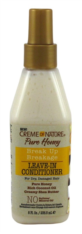 Creme Of Nature Pure Honey Leave-In Conditioner 8oz Pump