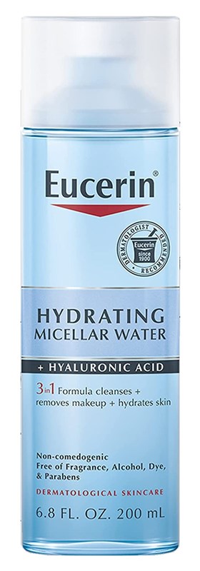 Eucerin Hydrating Micellar Water 3 In 1 Formula 6.8oz