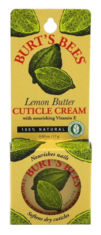 Burts Bees Cuticle Cream Lemon Butter With Vit E 0.6oz (1PC)