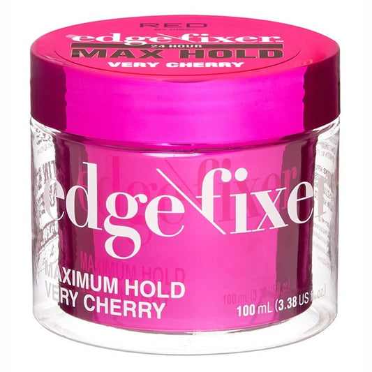 Kiss Red Edge Fixer Max Hold 24 Hr Very Cherry 3.38oz Jar