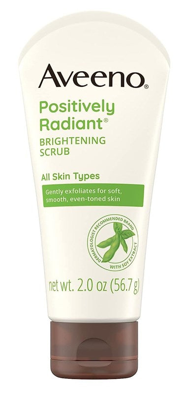 Aveeno Positively Radiant Brightening Scrub 2oz (12in)