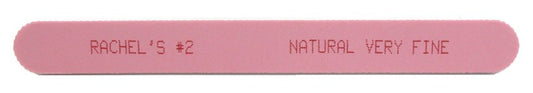 Rachels #02 Natural Very Fine Files 50 Count Pink
