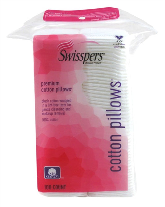 Swisspers Cotton Pillows Premium 100 Count Rectangular