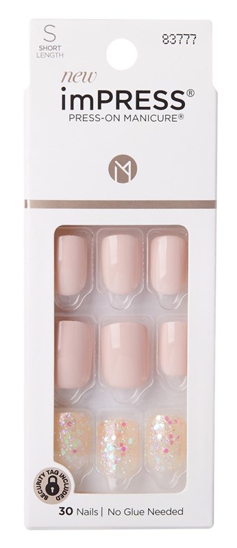 Kiss Impress Press-On-Manicure Kit 30 Count Dorothy Short