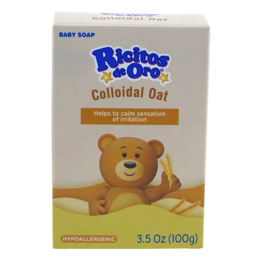 Ricitos De Oro Baby Soap Bar Colloidal Oat 3.5oz