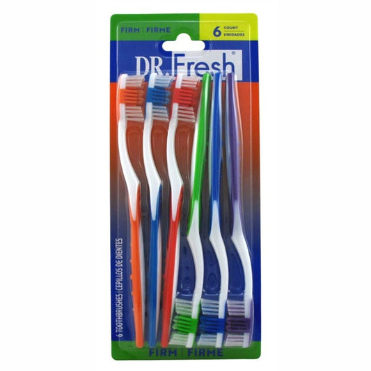Dr. Fresh Toothbrush Firm 6 Count (1PC)