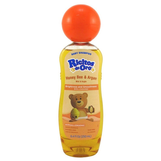 Ricitos De Oro Baby Shampoo Honey Bee & Argan 8.4oz