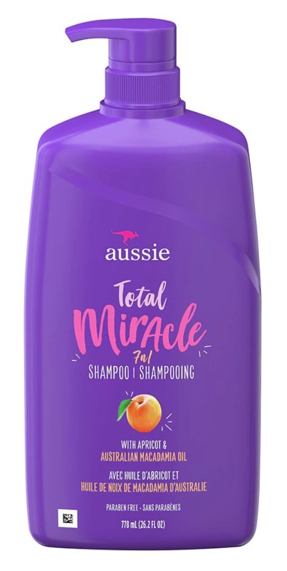 Aussie Shampoo Total Miracle 26.2oz Pump