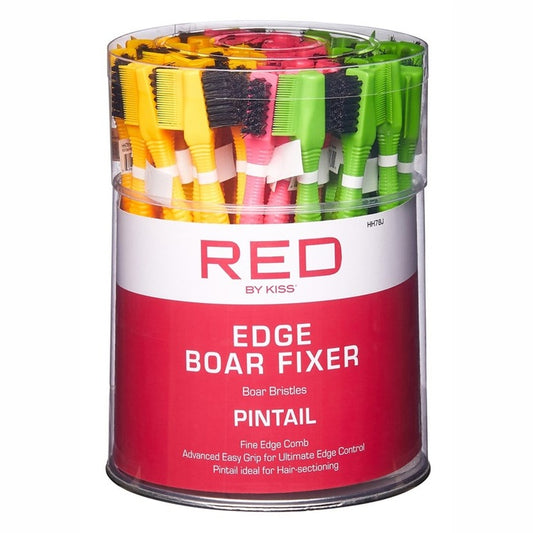 Kiss Red Edge Boar Fixer Pintail Assorted Colors (48in)