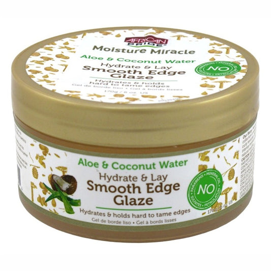 African Pride Smooth Edge Glaze Aloe & Coconut Water 6oz