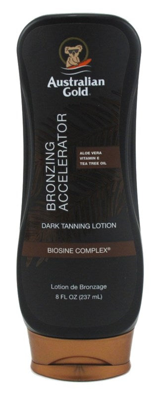 Australian Gold Dark Tanning Bronzing Acceleratr Lotion 8oz