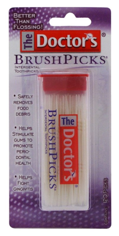 Doctors Brush Picks 120 Count (12in)