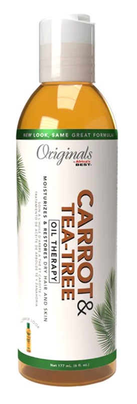 Africas Best Orig Carrot & Tea Tree Oil 6oz