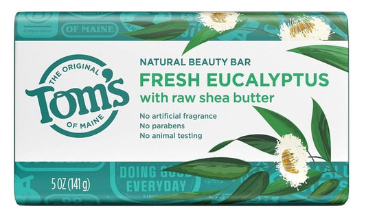 Toms Nat Beauty Bar Fresh Eucalyptus 5oz