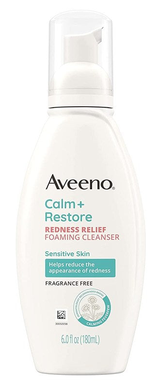 Aveeno Calm + Restore Foaming Cleanser 6oz