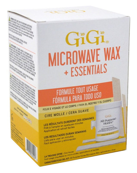 Gigi All Purpose Formula Microwave Wax + Essentials