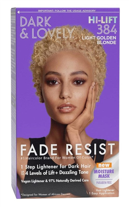 Dark & Lovely Color #384 Light Golden Blonde