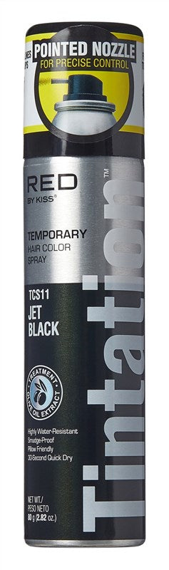 Kiss Tintation Temporary Color Jet Black 2.82oz