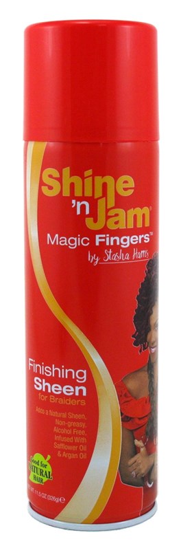 Shine N Jam Magic Fingers For Braiders Finish Sheen 11.5oz