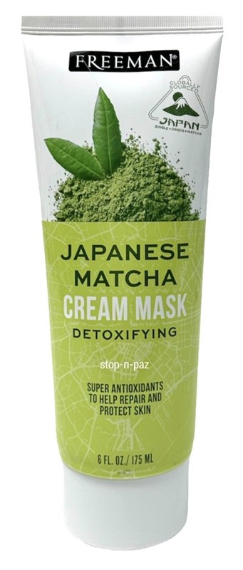 Freeman Facial Japanese Matcha Cream Mask 6oz