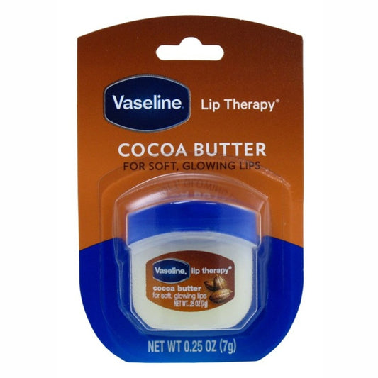 Vaseline Lip Therapy Cocoa Butter 0.25oz Jar ( (1PC))Display