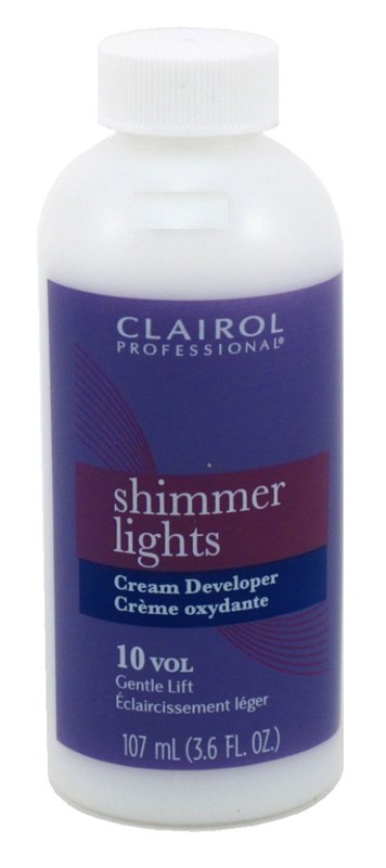 Clairol Shimmer Lights 10 Vol Cream Developer 3.6oz (12in)