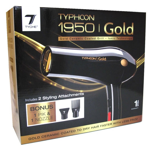 Tyche Typhoon 1950 Dryer Gold Ceramic