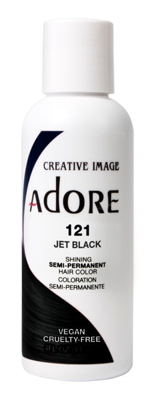 Adore Semi-Permanent Haircolor #121 Jet Black 4oz