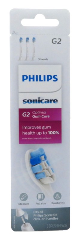 Philips Sonicare Replacement Brush Heads 3 Ct Gum Health