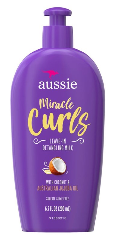 Aussie Miracle Curls Leave-In Detangler Milk 6.7oz