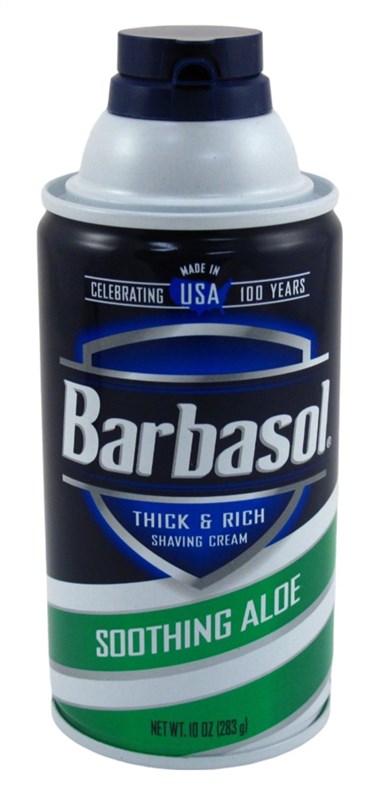 Barbasol Shaving Cream Soothing Aloe 10oz