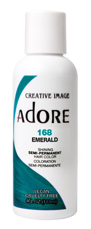 Adore Semi-Permanent Haircolor #168 Emerald 4oz