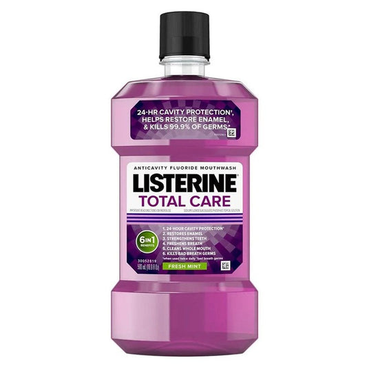Listerine Mouthwash Total Care Fresh Mint 0.5 Liter